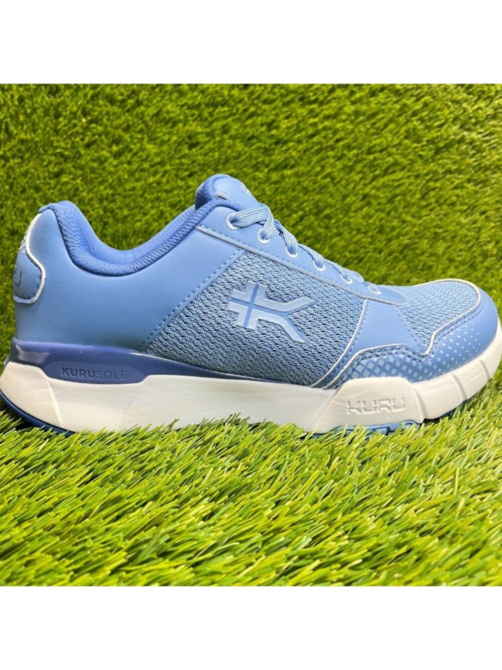 Kuru Quantum 2.0 Womens Size 9.5 Blue White Athletic Running Shoes Sneakers